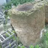 Product image 1 of the product “The Iceland Pot is made of limestone, it comes from coast of Indonesia. It is about 120cm height and 83cm depth. ”